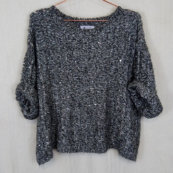 Jennifer Lopez Tops - Jennifer Lopez Sequin Knit Top